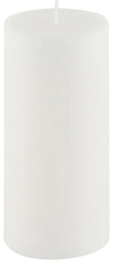 Biela sviečka Ego Dekor Cylinder Pure, doba horenia 50 h