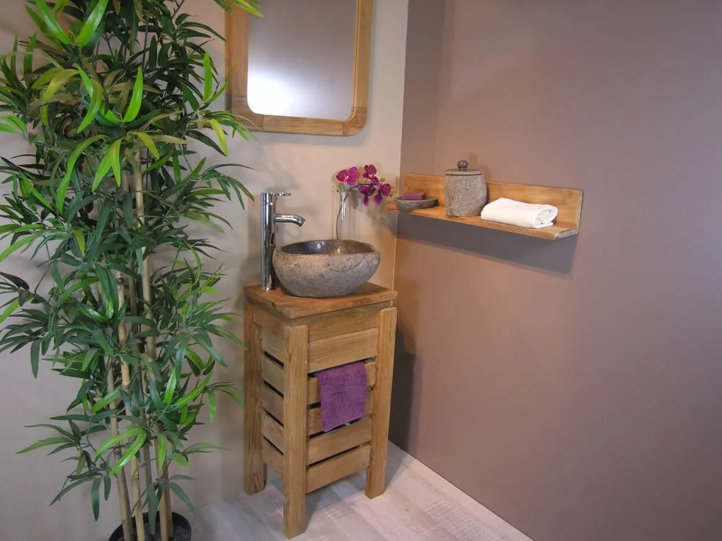 Indera The lavabo Cut 55383 Umývadlo z prírodného riečneho kameňa