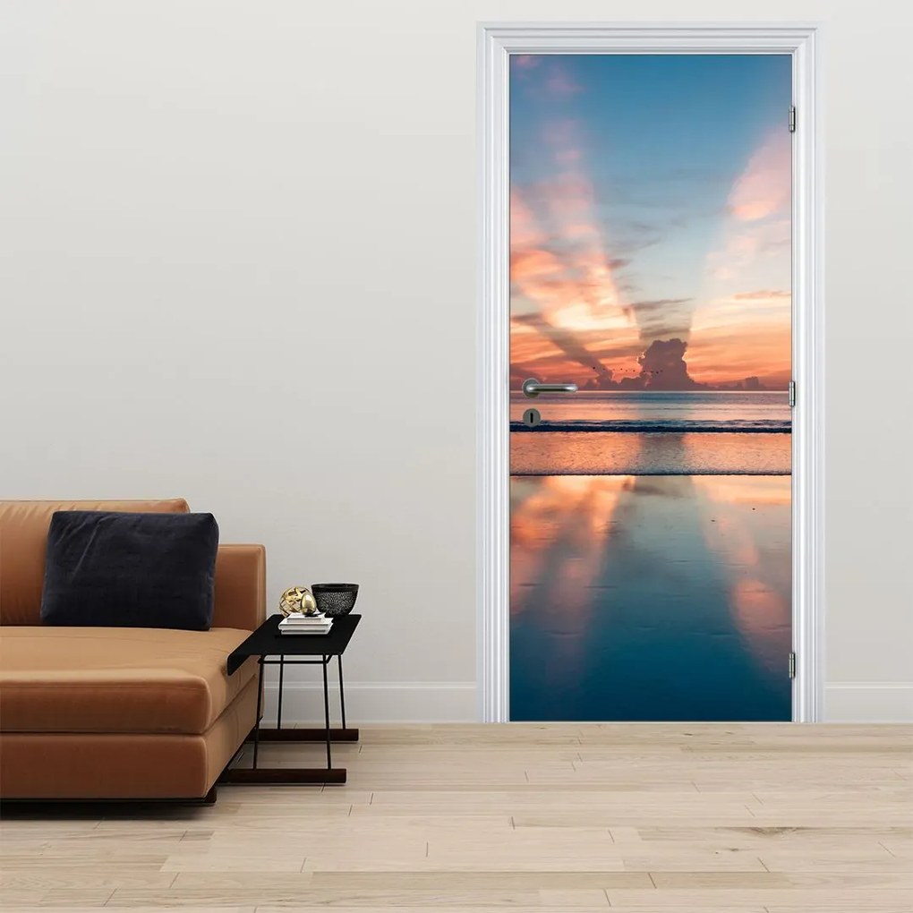 Fototapeta na dvere - Slnečné lúče nad Daytonskou plážou (95x205cm)