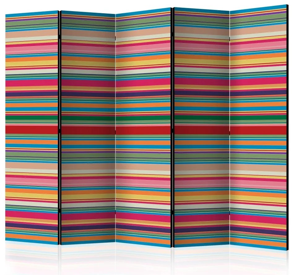 Artgeist Paraván - Subdued stripes [Room Dividers]