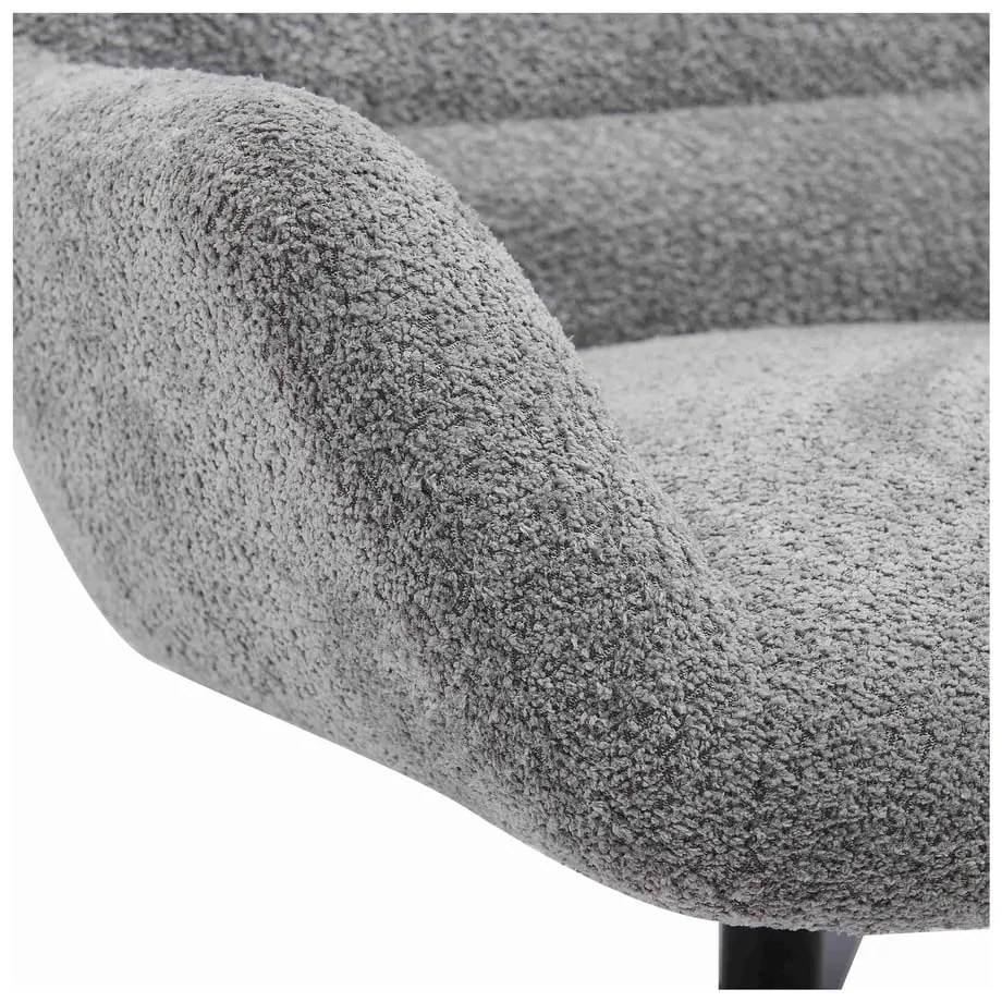 Sivé kreslo Bescia – House Nordic