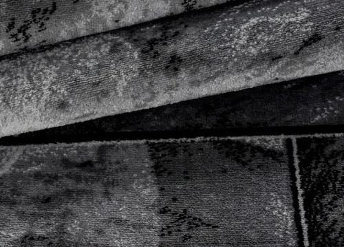 Koberce Breno Kusový koberec PARMA 9250 Black, sivá, čierna,200 x 290 cm