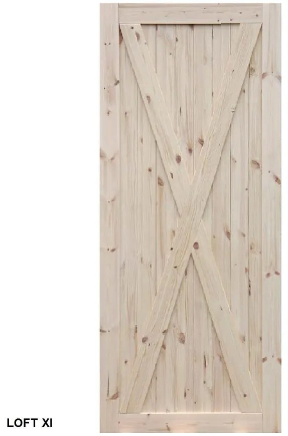 Dvere posuvné na mieru Loft XI