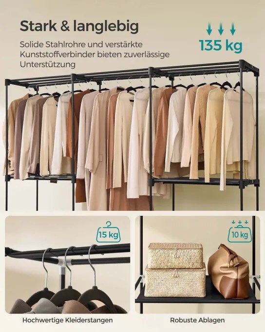 Otvorená šatníková skriňa RYG035B01