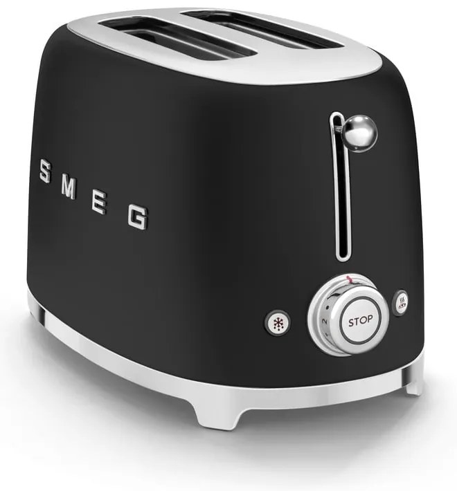 Matne čierny hriankovač Retro Style – SMEG