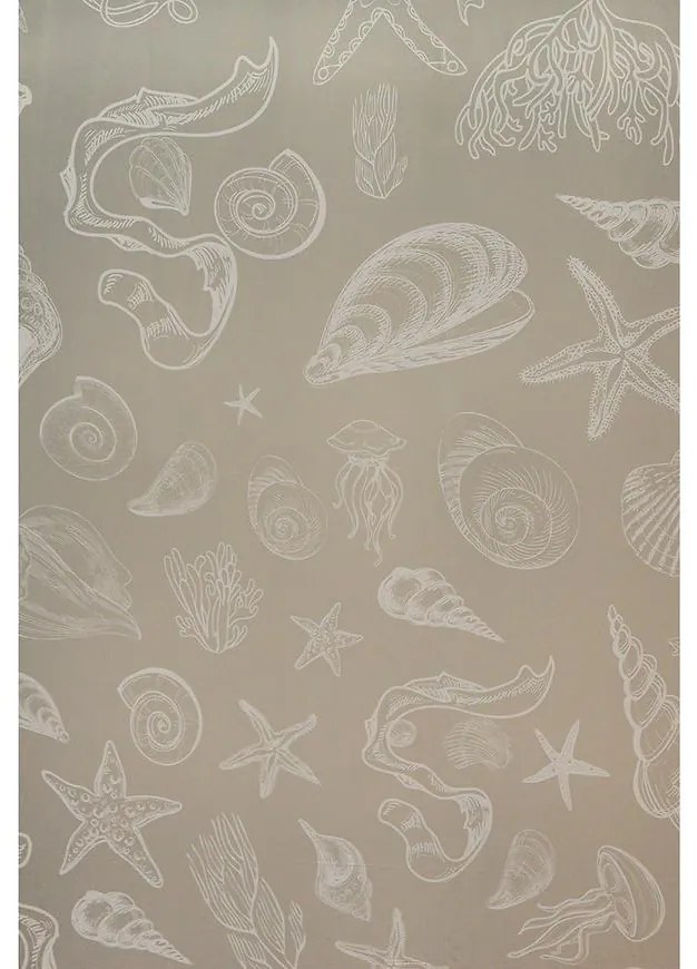 Záves s kolieskami basic mare šedý 8269