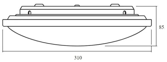 Osram - LED Stmievateľné stropné svietidlo ORBIS LED/17W/230V 2700-6500 + DO