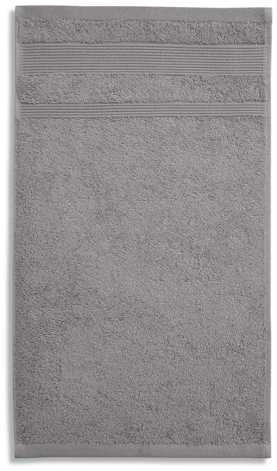 MALFINI Malý uterák Organic - Starostrieborná | 30 x 50 cm