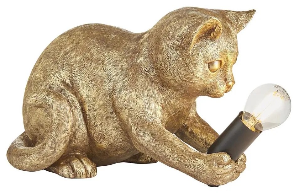 Endon 107389 - Stolná lampa KITTEN 1xE14/7W/230V zlatá