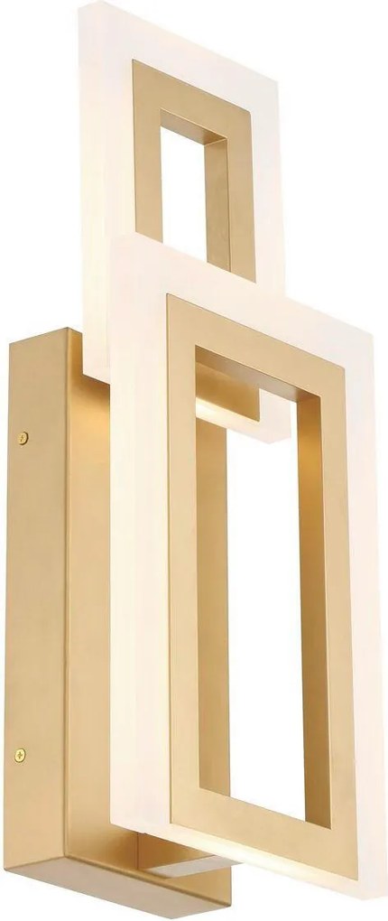 XXXLutz NÁSTENNÉ LED SVIETIDLO, 40,6/17,6/10,2 cm Elstead Lighting - Online Only bytové doplnky - 009093018802