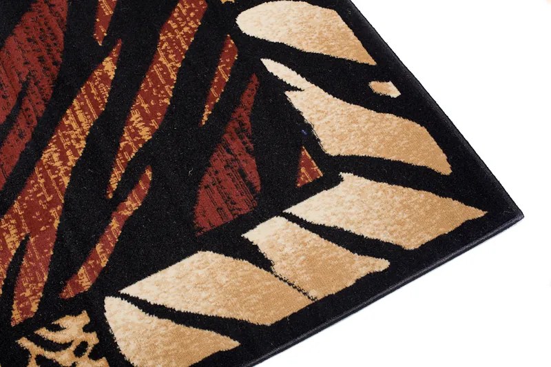 TA Koberec J313A ČIERNY ATLAS PP Rozmer: 140x200 cm