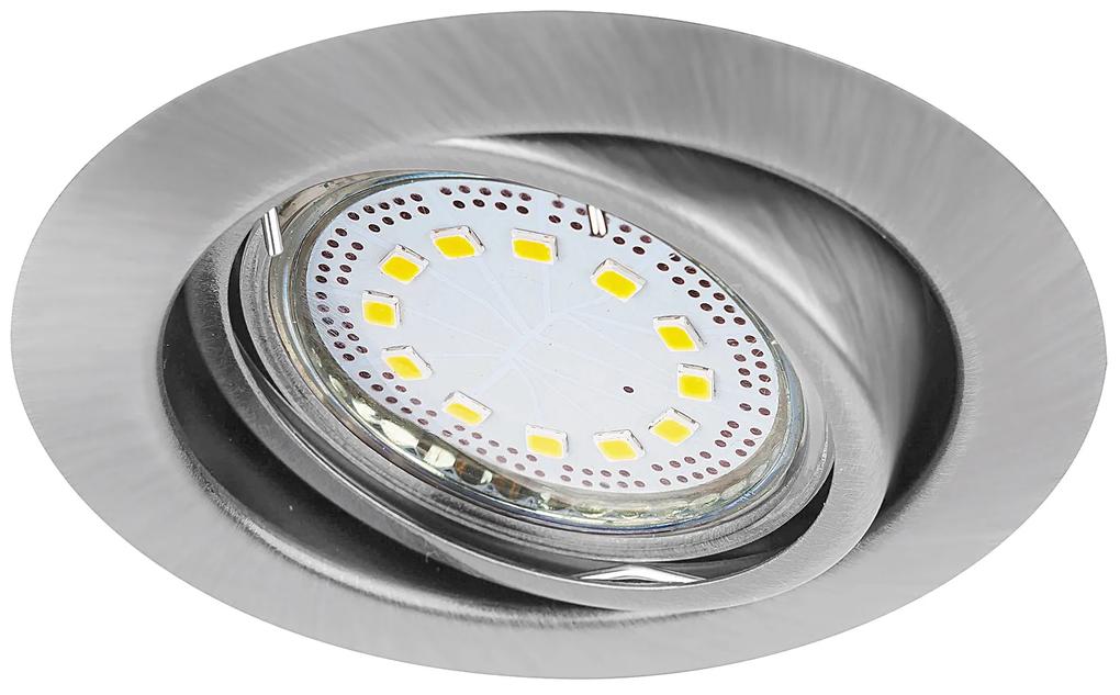 RABALUX Sada LED zapustených flexibilných svetel LITE, 240 lm, 3000 K, satinované, okrúhle