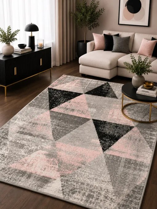 Koberec SLIM YOGA 8022 sivý