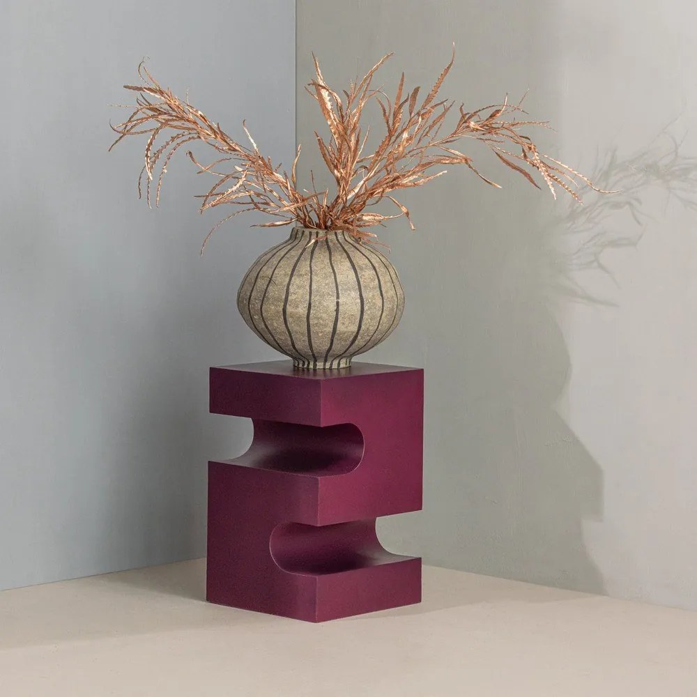 Kovový odkladací stolík 30x30 cm Jessa – WOOOD