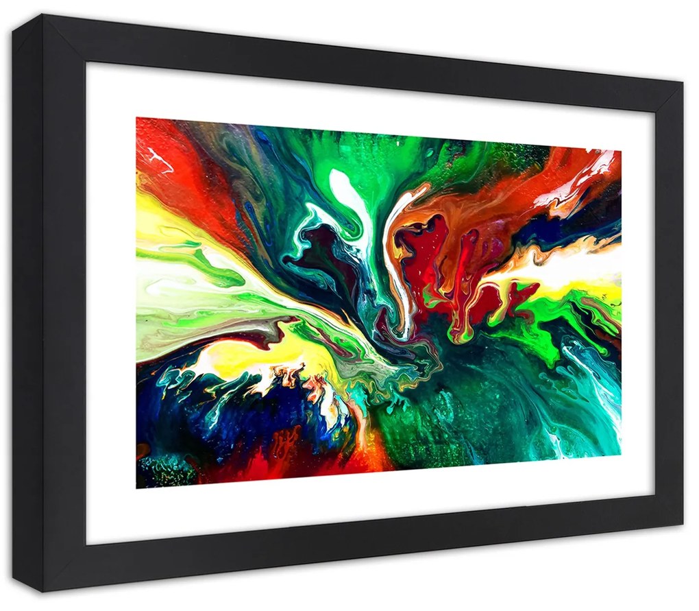 Gario Plagát Tekutá abstrakcia Farba rámu: Bez rámu, Rozmery: 30 x 20 cm