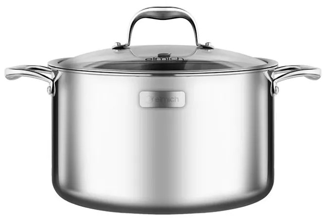 Elmich Trojvrstvový nerezový hrniec na indukciu Trimax 26 cm XS (8L)