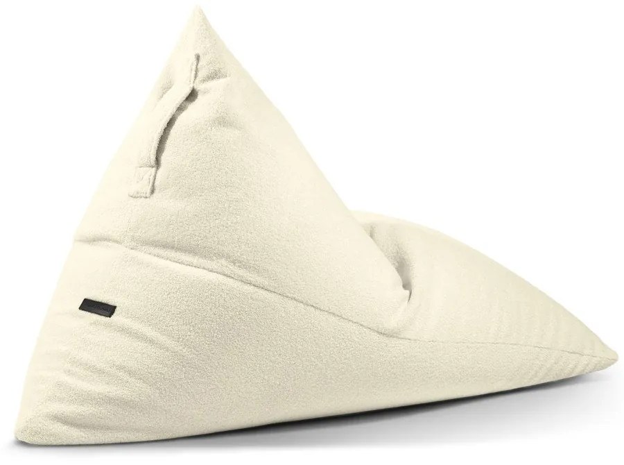 Hnedý sedací vak z textílie buklé Razz – SLOWDOWN