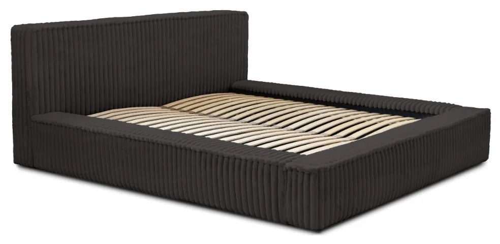 ČALÚNENÁ POSTEĽ SANTI 180x200 VITO 18 ŠEDÁ