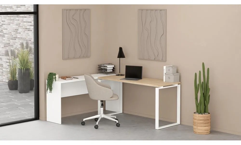 Pracovný stôl s doskou v dubovom dekore 60x150 cm Sign – Tvilum