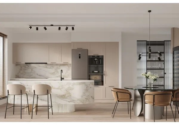 Sollux SL.1168 - Bodové svietidlo LEMMI 4xGU10/10W/230V čierna