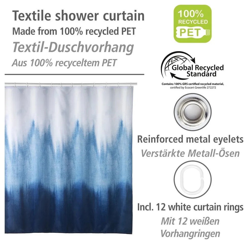 Sprchový záves 180x200 cm Alara - Wenko