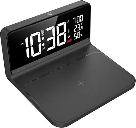 Hodiny Solight CA06 s Qi bezdrôtovým nabíjaním