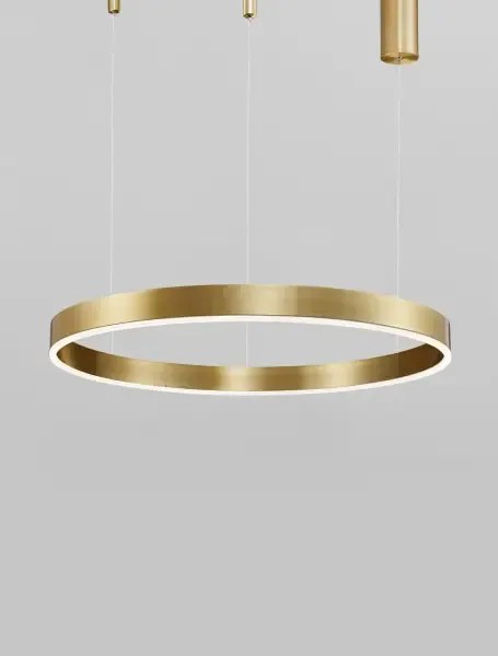 LED luster Motif 60 zlaté CCT s diaľkovým ovládaním
