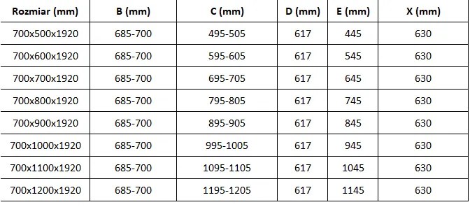 Mexen Pretoria, sprchovací kút 70 (dvere) x 100 (stena) cm, 6mm číre sklo, čierny profil + biela sprchová vanička, 852-070-100-70-00-4010B
