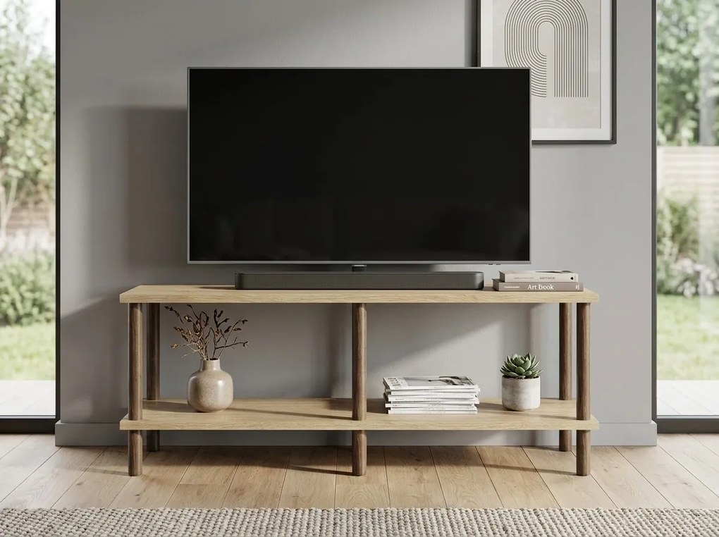 TV stolík SOLE 120 cm, dub sonoma