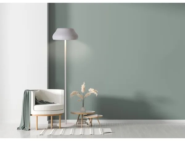 Klausen 107013 - LED Stojacia lampa PADDY LED/18W/230V biela