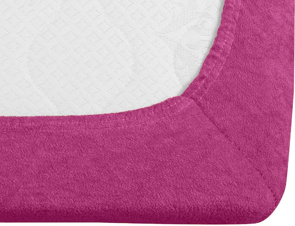 Froté plachta EXCLUSIVE purpurová 90 x 200 cm