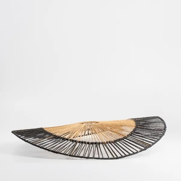 Univerzálne tienidlo KERIA, priemer 80 cm, hnedá/čierna