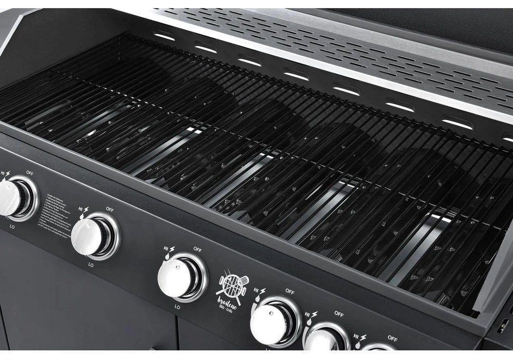 InternetovaZahrada - Plynový gril BBQ California so 7 horákmi