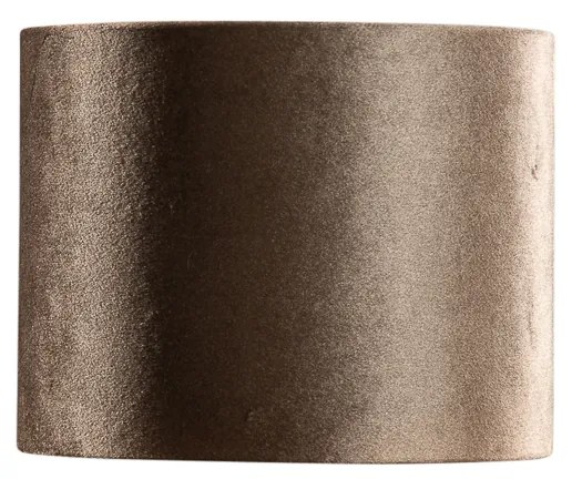 Zamatový tienidlo hnedé so zlatým vnútorným povrchom 18/18/14