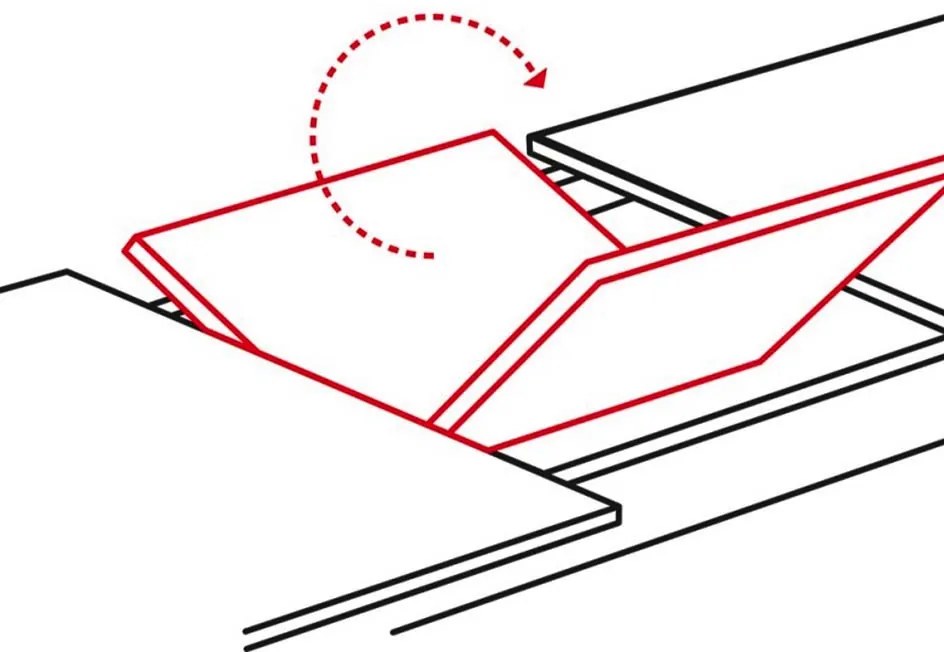 Rozkladací jedálenský stôl Daro 140-180x80- dub