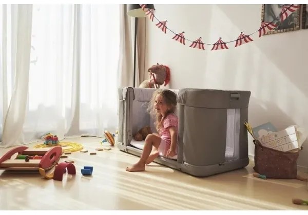 Chicco - Detská postieľka 3v1 NEXT2ME FOREVER svetlošedá