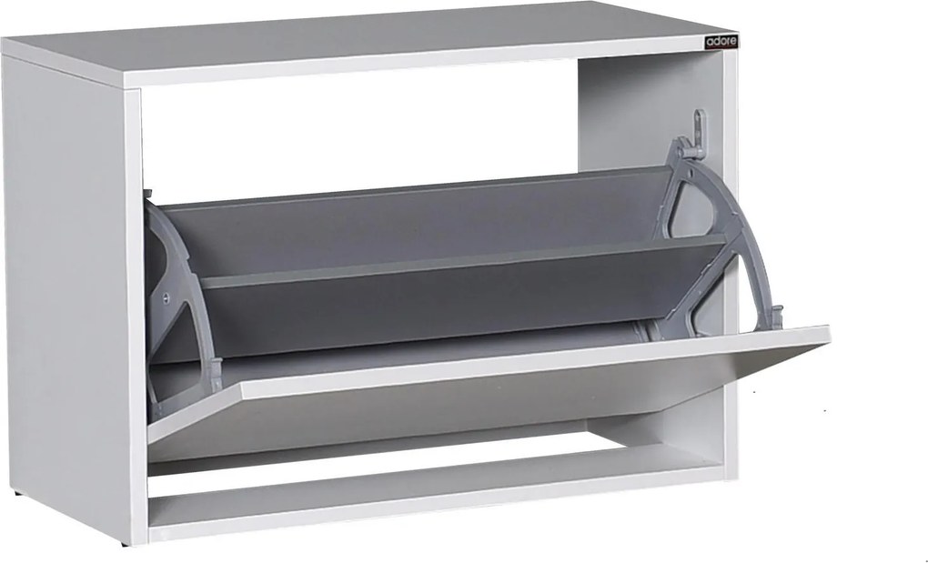 Botník (skrinka na topánky) Tosina 1 (biela). Akcia -13%. Vlastná spoľahlivá doprava až k Vám domov. 1094526