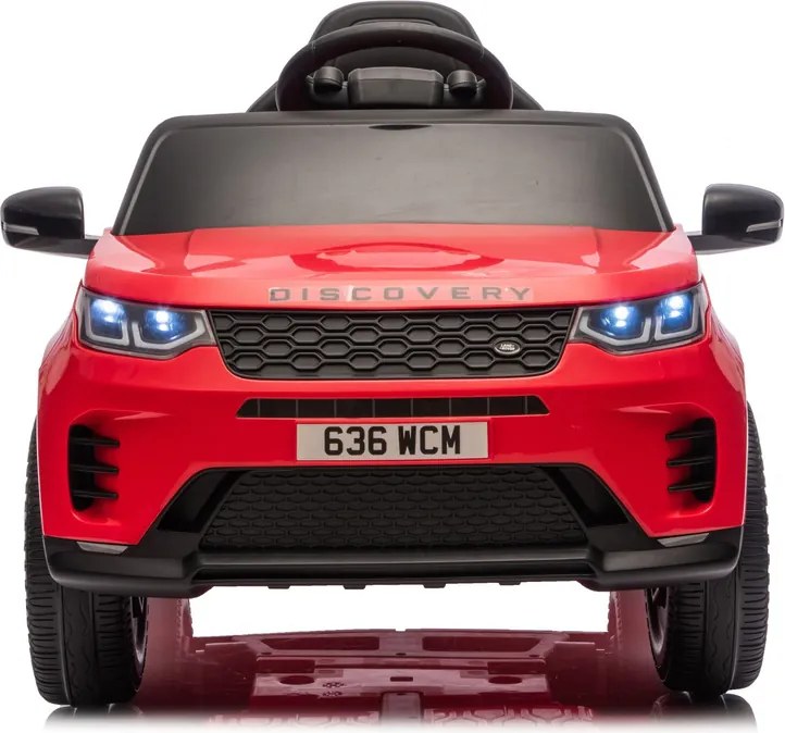 LEAN CARS Elektrické autíčko Land Rover Discovery DLS-K06 červené