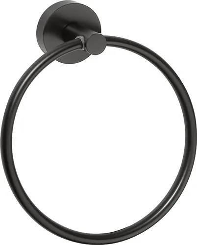 Bemeta Design DARK: Držiak uterákov, kruhový - 104104060