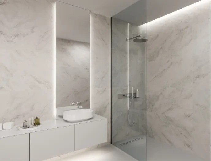 Led-Labs LED profil LUMINES typ D strieborný elox 3m