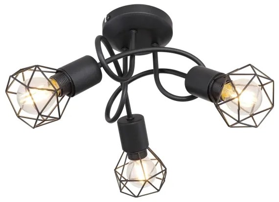 Globo 54802S-3D - Prisadený luster XARA 3xE14/40W/230V