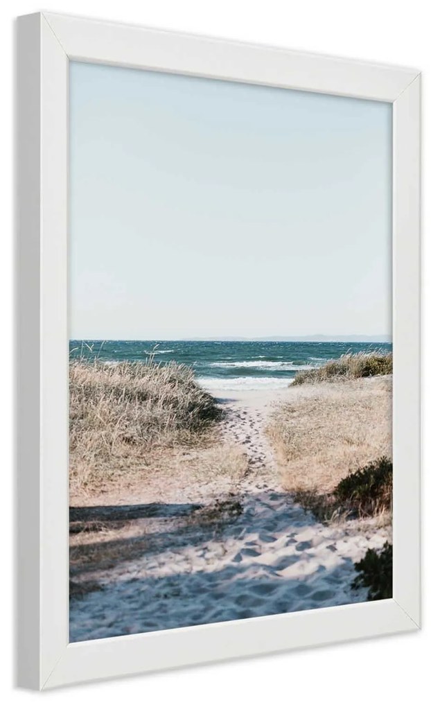 Gario Plagát Ideme na pláž Farba rámu: Bez rámu, Rozmery: 60 x 90 cm
