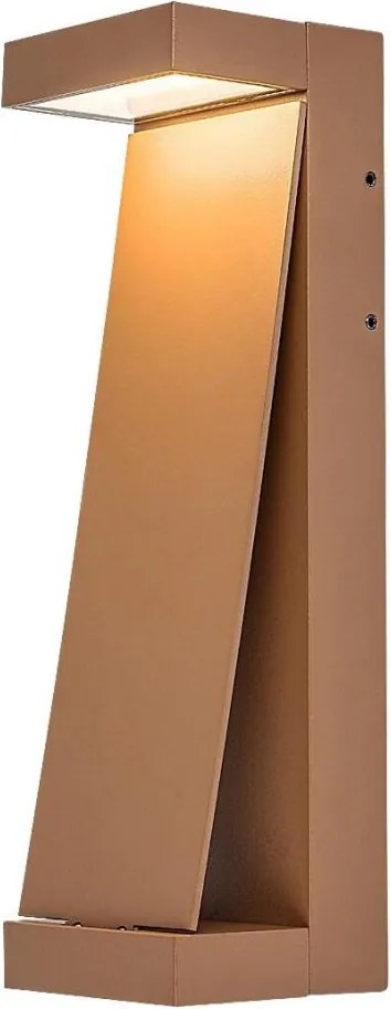 Rabalux 77068 - LED vonkajšie nástenné svietidlo BRADU LED/13W/230V IP65 hnedé