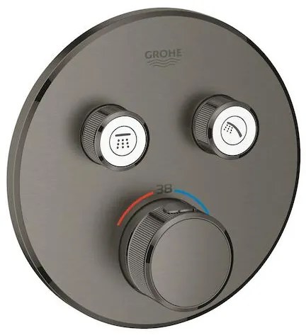 Grohe Smart Control termostat s termostatickou baterií brushed hard graphite 29119al0 G29119AL0