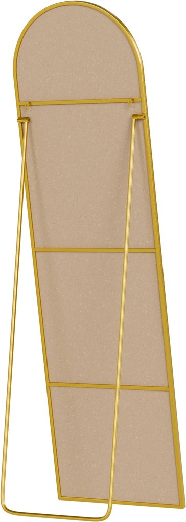 Zrkadlo Moline 140x40 cm - zlaté lesklé