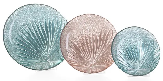 Dekoračný tanier BENA 02 ružový