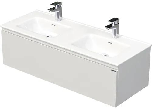 Kúpeľňová skrinka s dvojumývadlom Intedoor LETTY 121 cm LE 120D 1Z