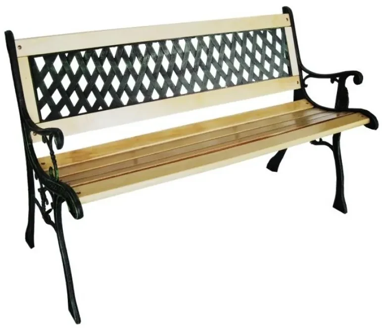 Záhradná lavica 122 x 56 x 74 cm