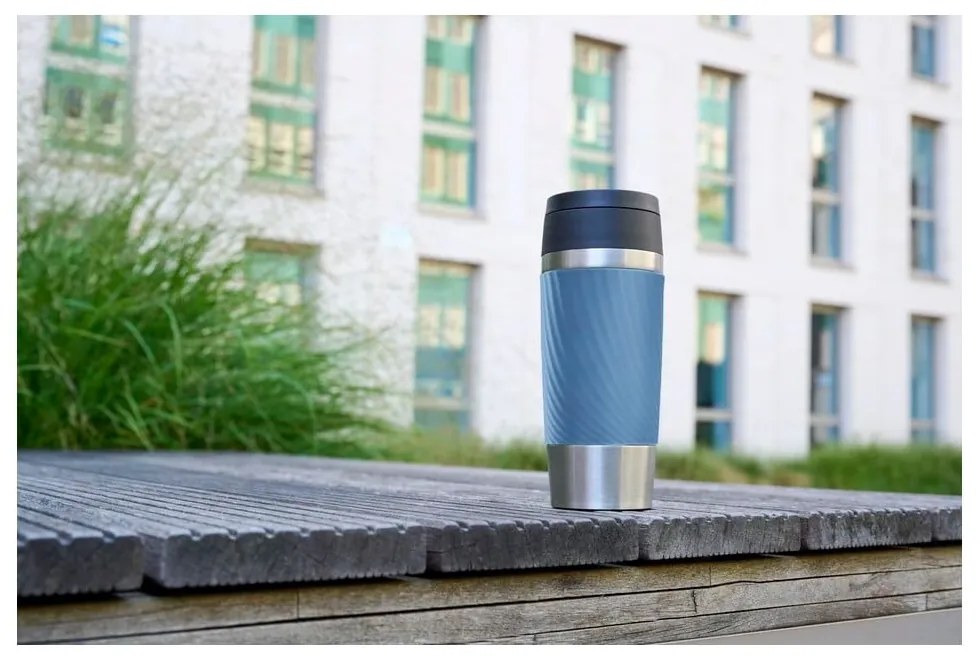 Svetlomodrý cestovný hrnček 360 ml – Tefal