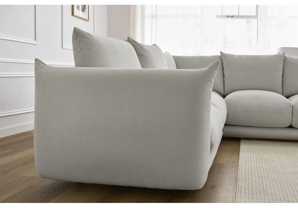 Svetlosivá rohová pohovka Ernest – Bobochic Paris